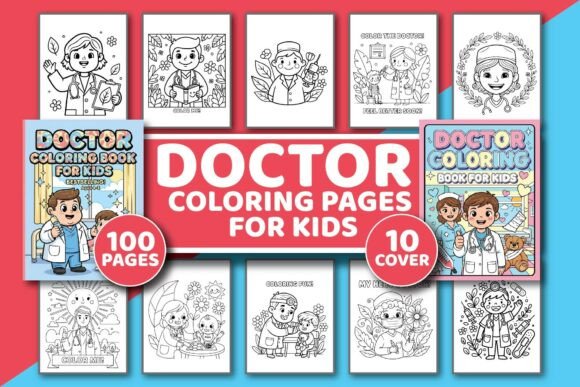 Doctor Coloring Book for Kids